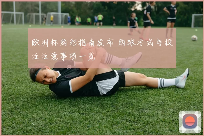 欧洲杯购彩指南发布 购球方式与投注注意事项一览