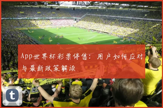 App世界杯彩票停售：用户如何应对与最新政策解读