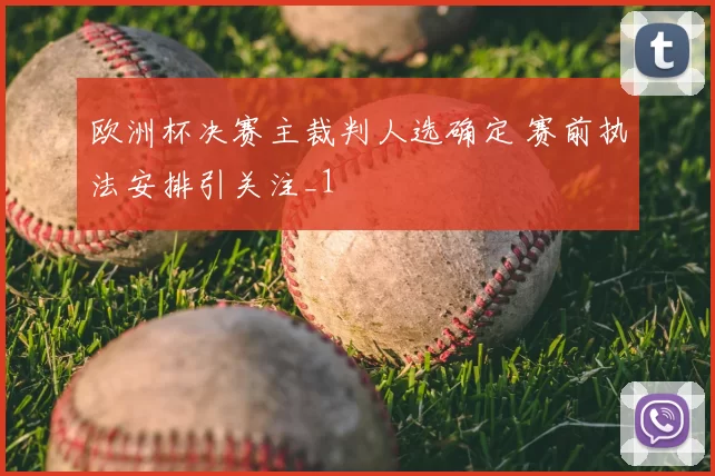 欧洲杯决赛主裁判人选确定 赛前执法安排引关注_1