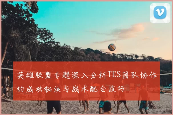 英雄联盟专题深入分析TES团队协作的成功秘诀与战术配合技巧