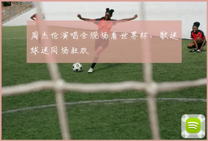 周杰伦演唱会现场看世界杯,歌迷球迷同场狂欢