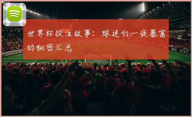 世界杯投注故事:球迷们一夜暴富的秘密汇总